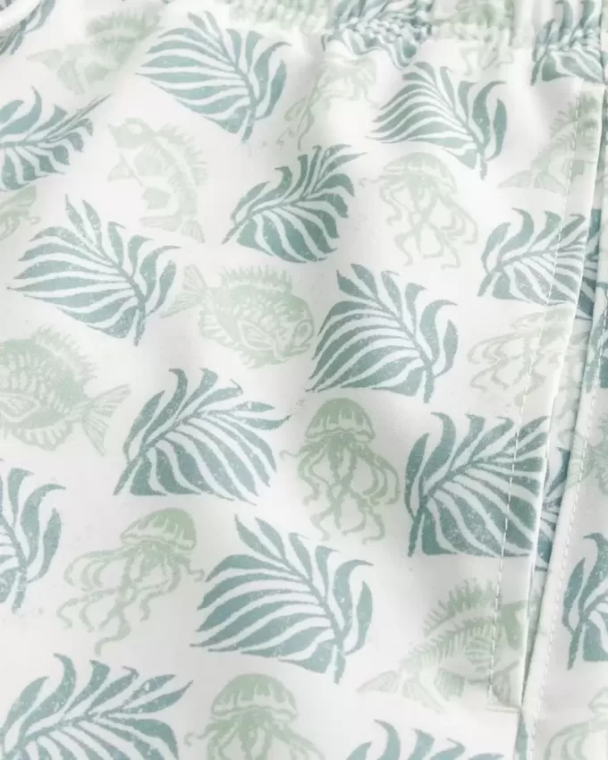 Mid-Thigh Volley Swim Trunks Mid-Thigh Volley Swim Trunks