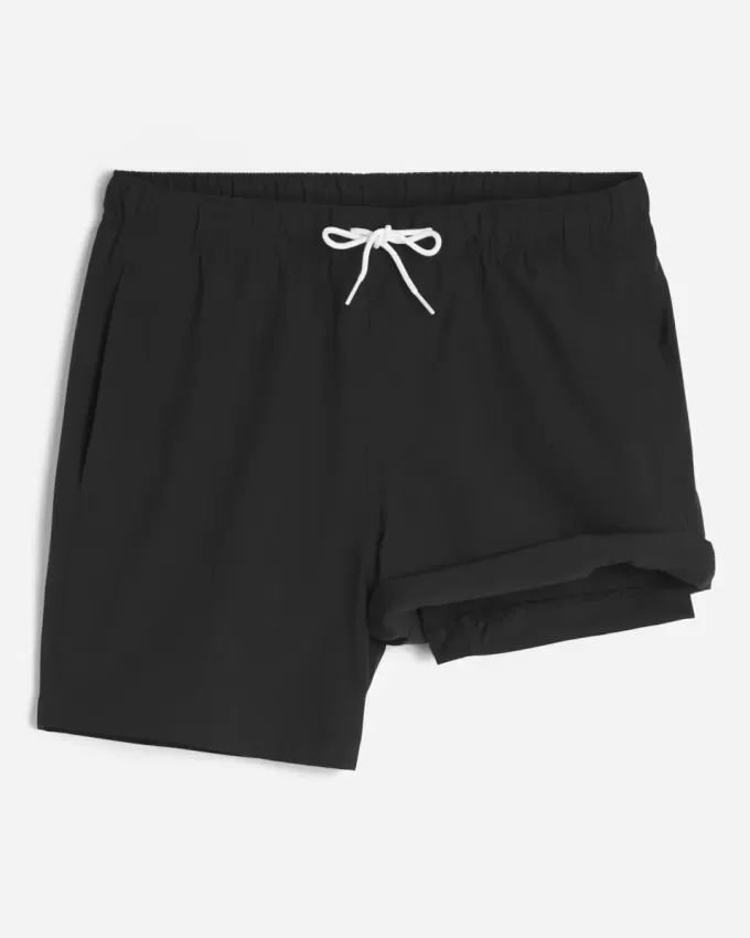 Mid-Thigh Volley Swim Trunks