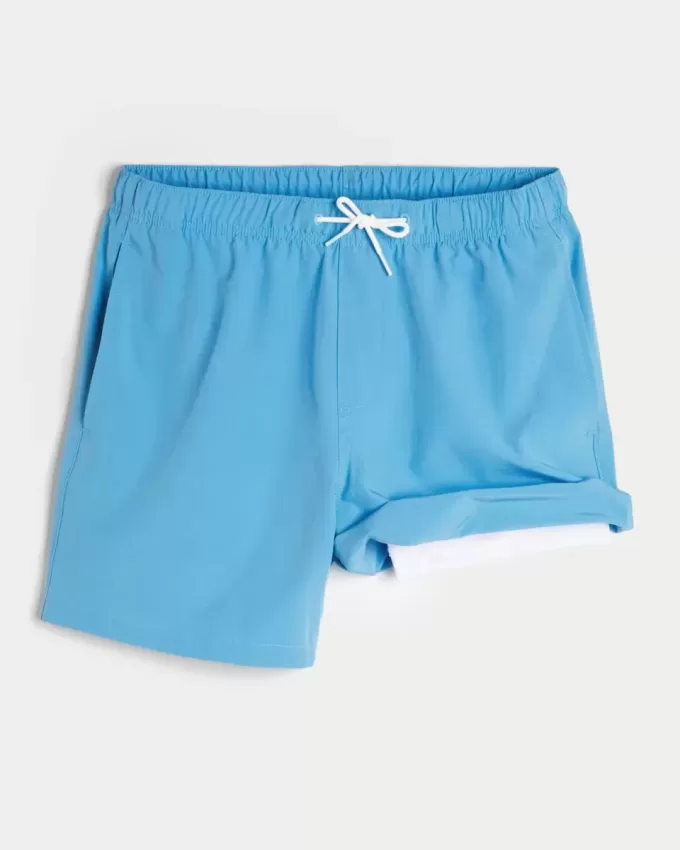 Mid-Thigh Volley Swim Trunks Mid-Thigh Volley Swim Trunks