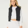 Mini Zip-Up Puffer Vest