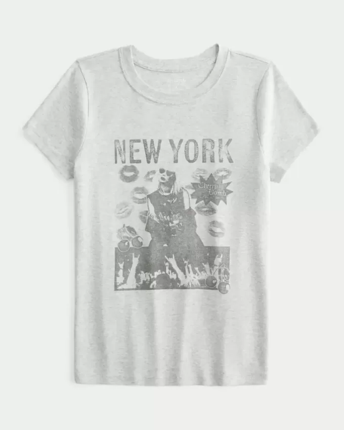 New York Graphic Baby Tee