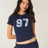 Number Graphic Baby Tee