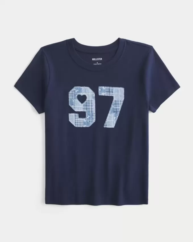 Number Graphic Baby Tee