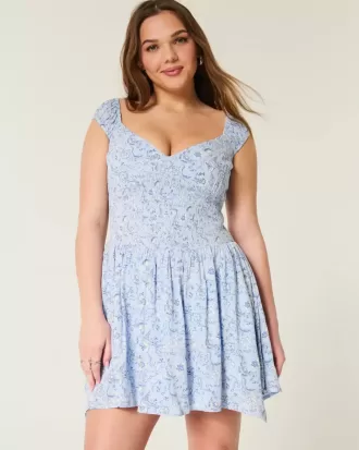 Off-the-Shoulder Asymmetrical Hem Mini Dress