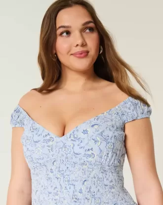 Off-the-Shoulder Asymmetrical Hem Mini Dress