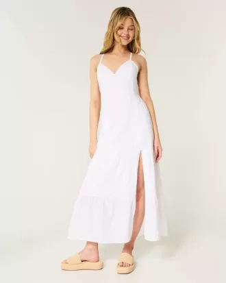 Open Back Maxi Dress