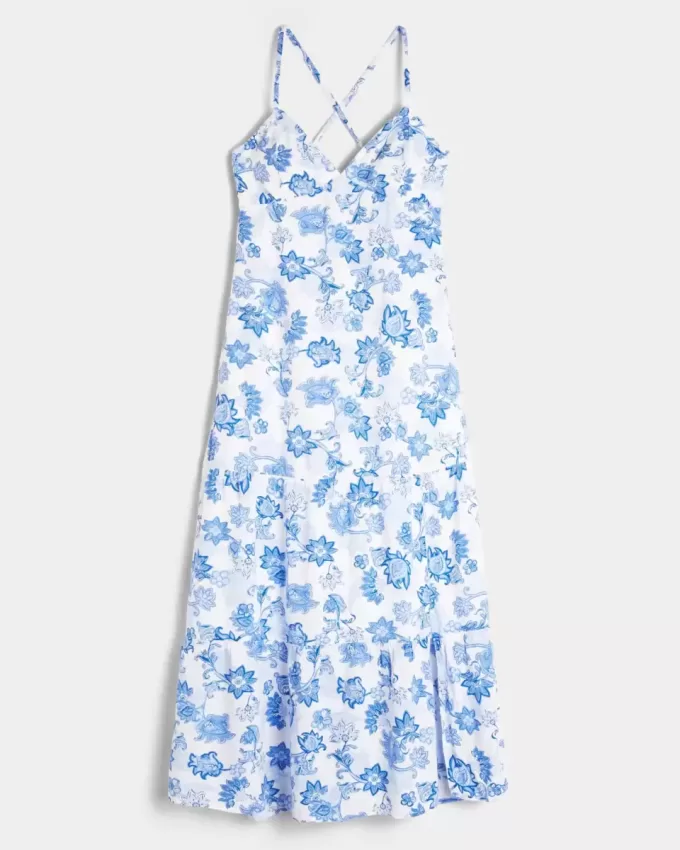 Open Back Maxi Dress