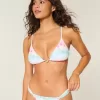 Over-the-Shoulder Charm Triangle Bikini Top