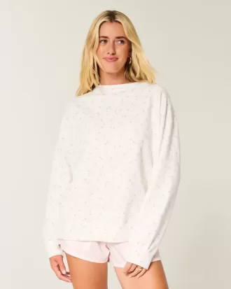 Oversized Back Bow Sweatshirt