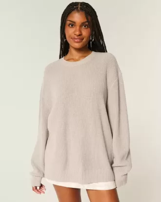 Oversized Crew Sweater