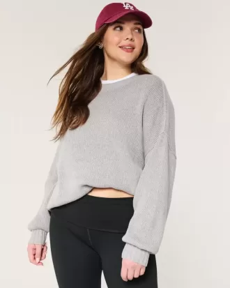 Oversized Crew Sweater
