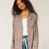 Oversized Flannel Shirt
