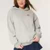 Oversized Football Graphic Hoodie