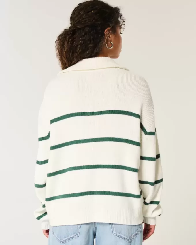 Oversized Half-Zip Sweater Oversized Half-Zip Sweater