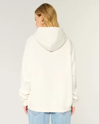 Oversized USA Graphic Hoodie