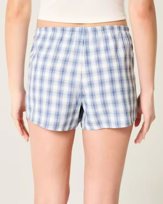 Oxford Cotton Tie Shorts Oxford Cotton Tie Shorts