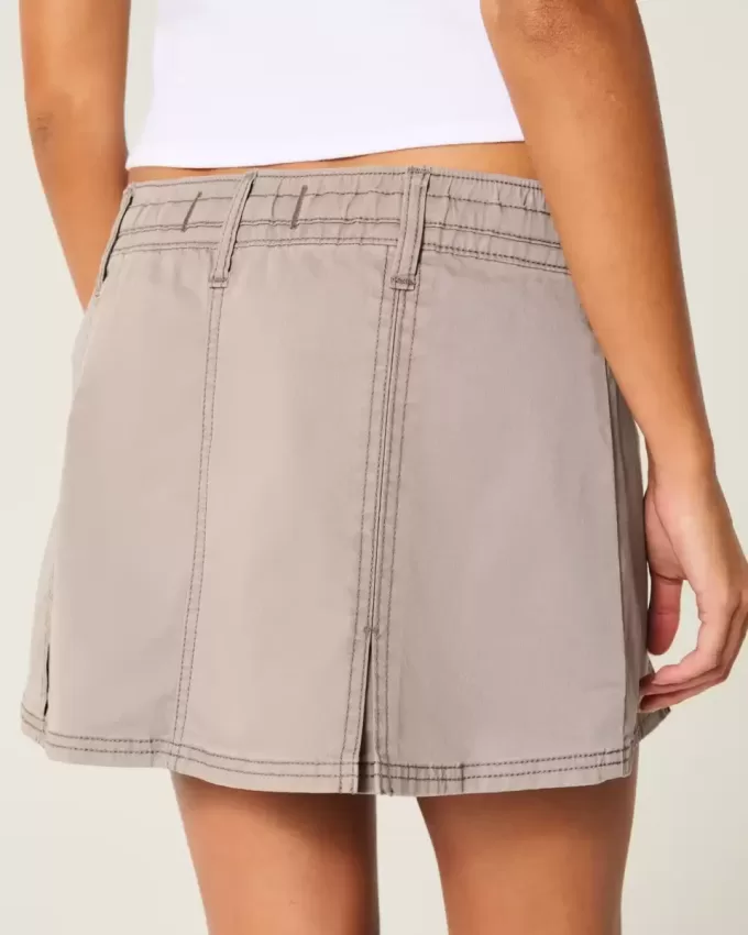 Pleated Mini Skirt
