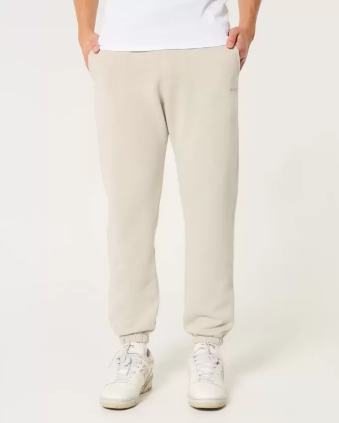 Relaxed Fleece Logo Joggers