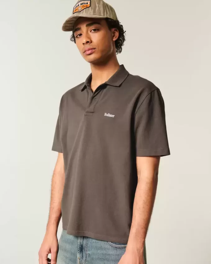 Relaxed Logo Polo