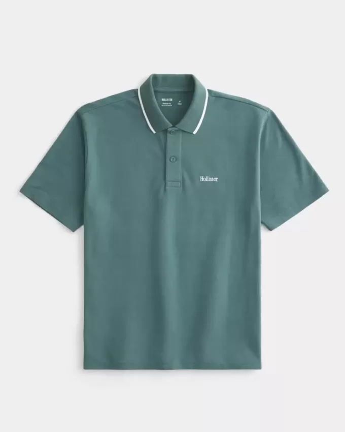 Relaxed Logo Polo
