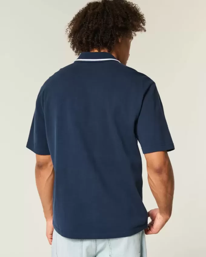 Relaxed Logo Polo