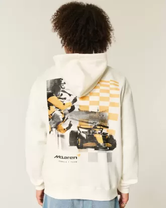 Relaxed McLaren Graphic Hoodie