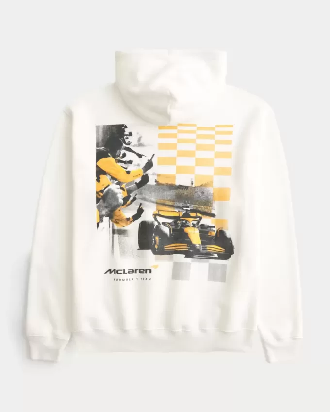 Relaxed McLaren Graphic Hoodie Relaxed McLaren Graphic Hoodie