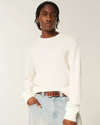Relaxed Thermal Long-Sleeve Crew Shirt