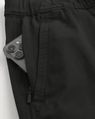 Relaxed Twill Cargo Joggers