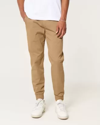 Relaxed Twill Joggers