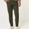 Relaxed Twill Joggers
