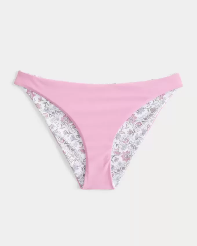 Reversible Low-Rise Cheeky Bikini Bottom