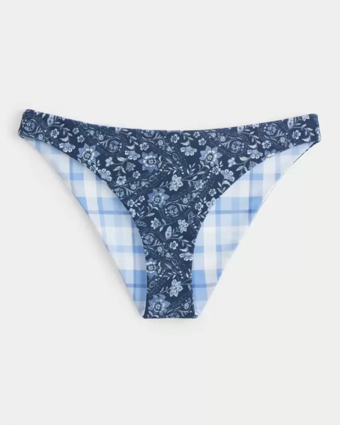 Reversible Low-Rise Cheeky Bikini Bottom