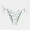 Reversible Side Tie Cheeky Bikini Bottom