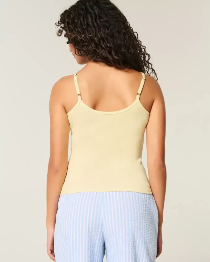 Ribbed Fish Graphic Cami