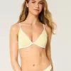 Ribbed Plunge Underwire Bikini Top Ribbed Plunge Underwire Bikini Top