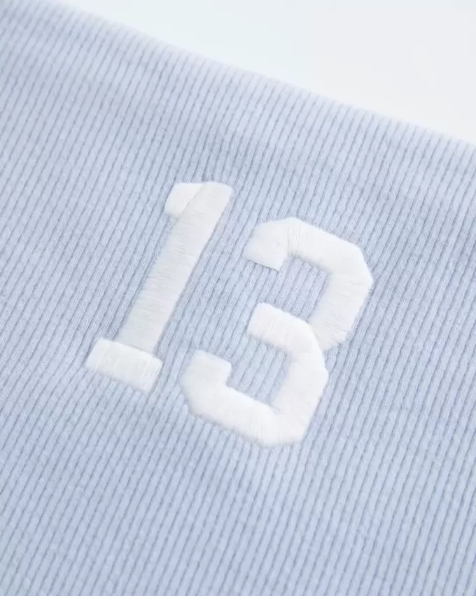 Ribbed Strapless Graphic Tube Top Ribbed Strapless Graphic Tube Top