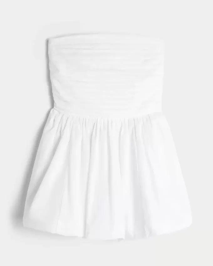 Ruched Bubble Skort Dress Ruched Bubble Skort Dress