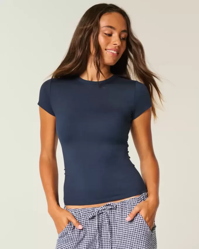 Seamless Fabric Crew Baby Tee Seamless Fabric Crew Baby Tee