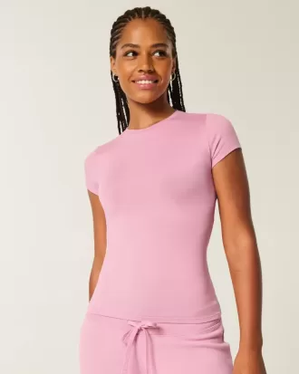 Seamless Fabric Crew Baby Tee