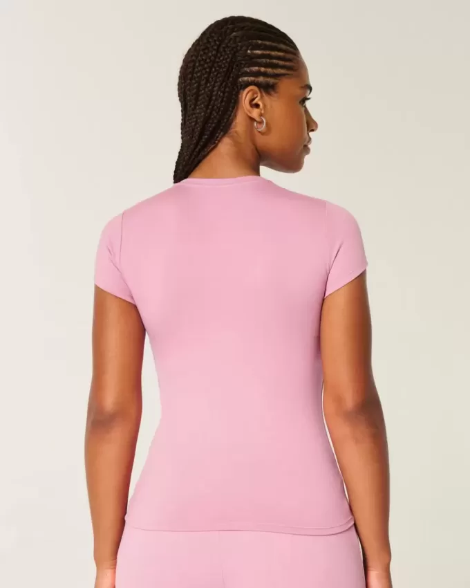 Seamless Fabric Crew Baby Tee