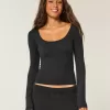 Seamless Fabric Scoop Top