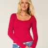 Seamless Fabric Scoop Top