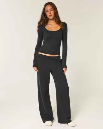 Seamless Fabric Scoop Top