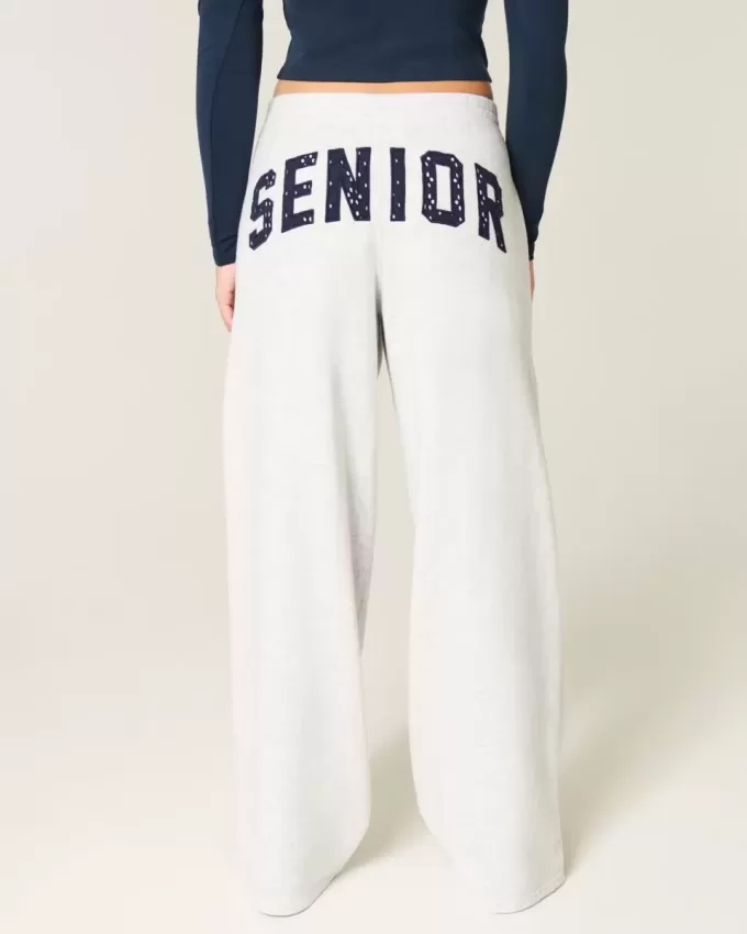Senior Graphic Baggy Sweatpants