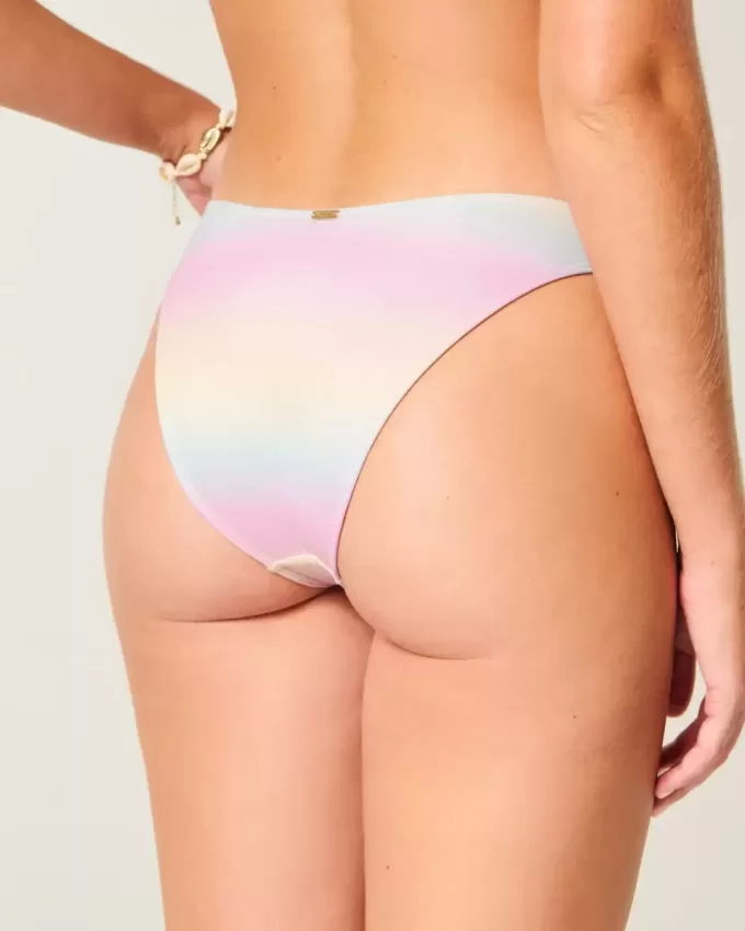 Shimmer High-Leg Cheeky Bikini Bottom Shimmer High-Leg Cheeky Bikini Bottom
