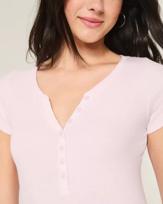 Short-Sleeve Henley Short-Sleeve Henley