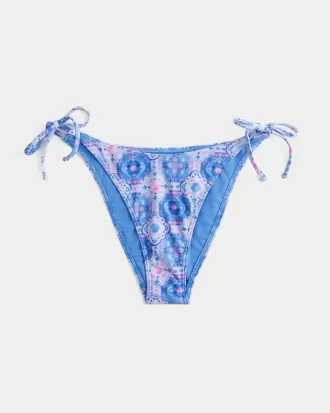 Side Tie Cheeky Bikini Bottom