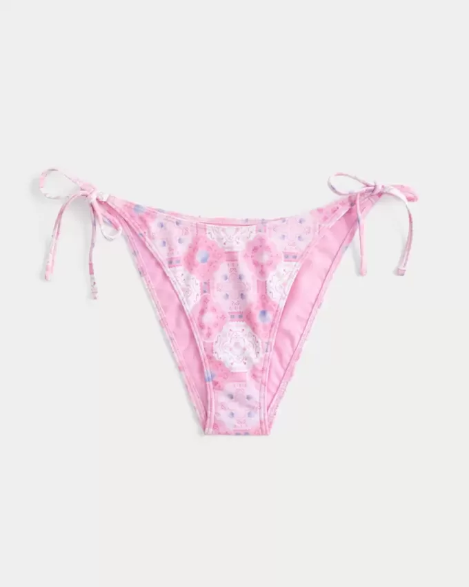 Side Tie Cheeky Bikini Bottom