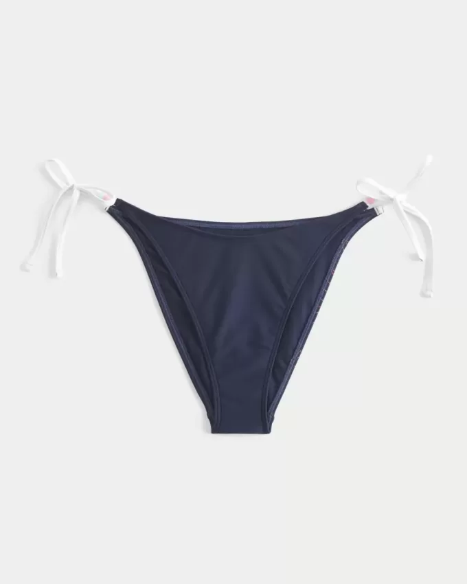 Side Tie Cheeky Bikini Bottom